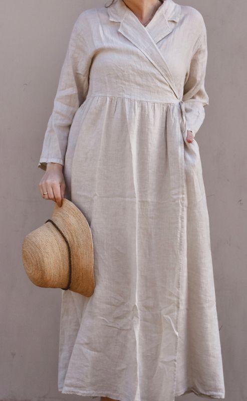 Beige - Marta Lin Kjole