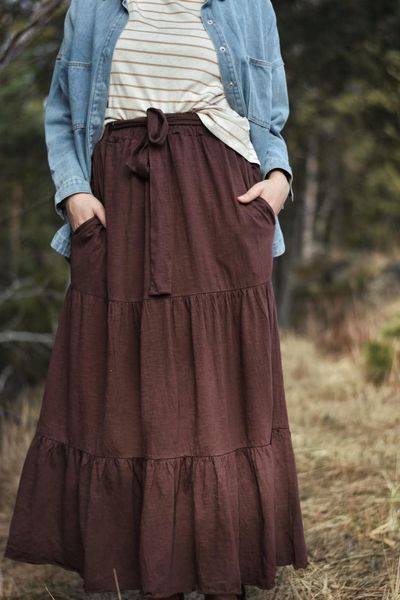 Bilde av Brun - Bella skjørt