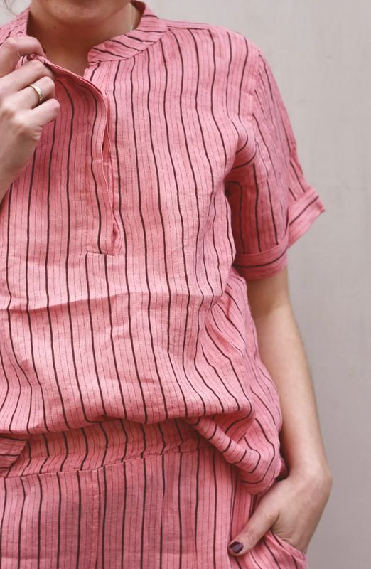 Rose Stripe - Melina Lin Topp