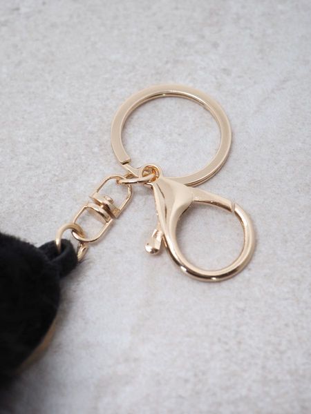 Hovedbilde Sort - Tøffel Veskepynt