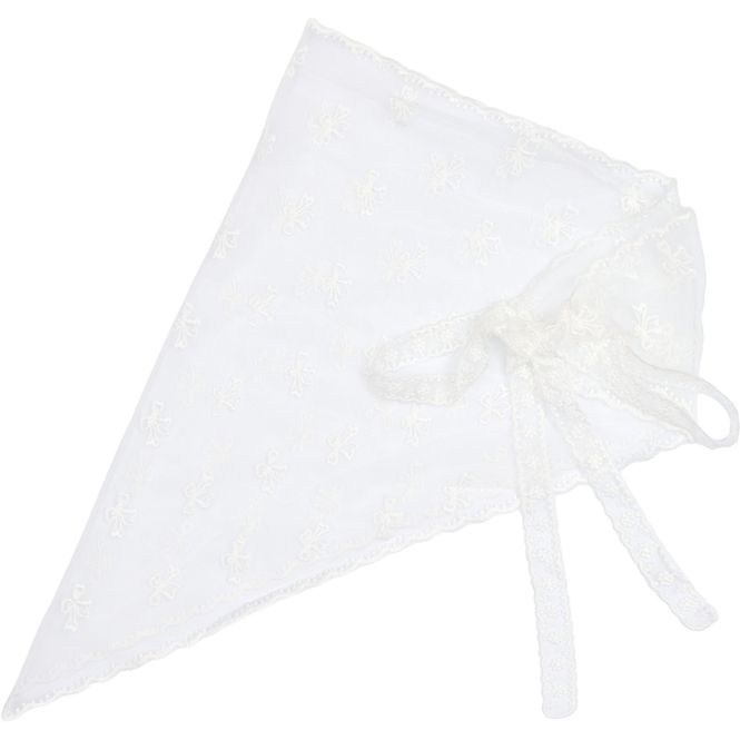 Hovedbilde Hvit - Zaria Hofte Skjerf