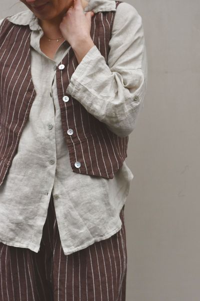 Hovedbilde Mocha - Bee Attitude Lin Vest