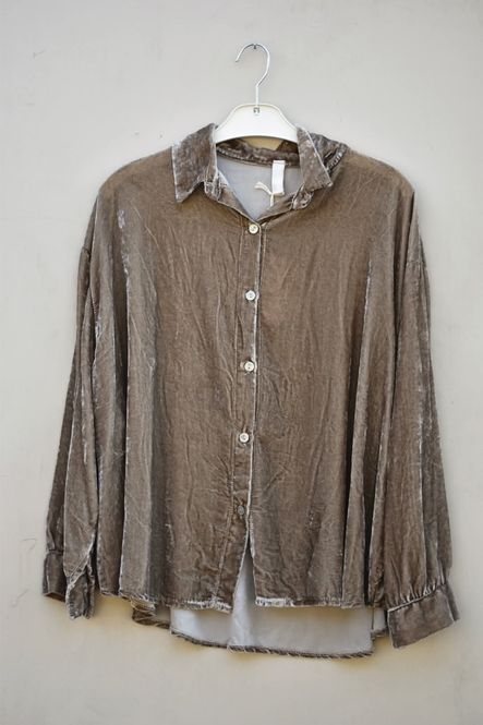 Hovedbilde Beige - Tara Fløyelsbluse
