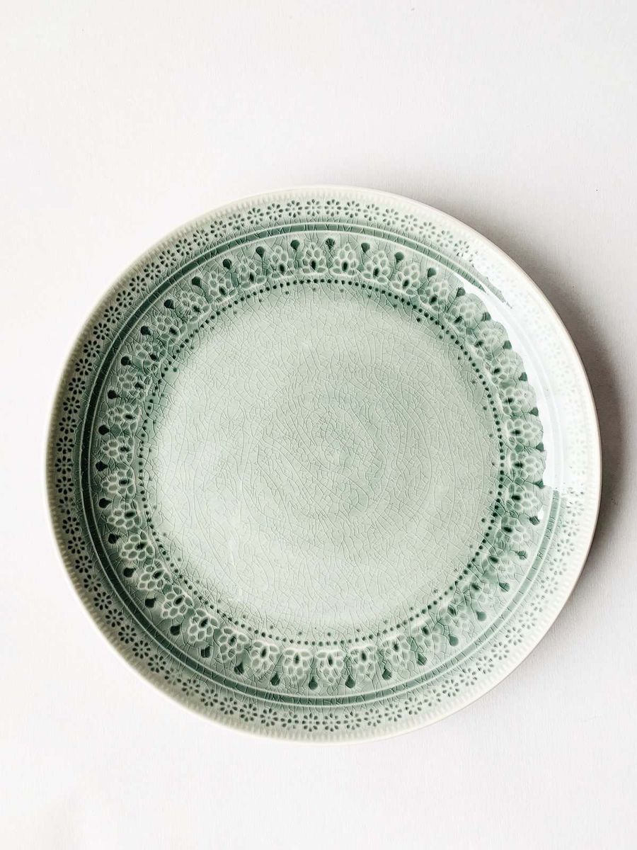 Sjøgrønn - Valborg Middagstallerken