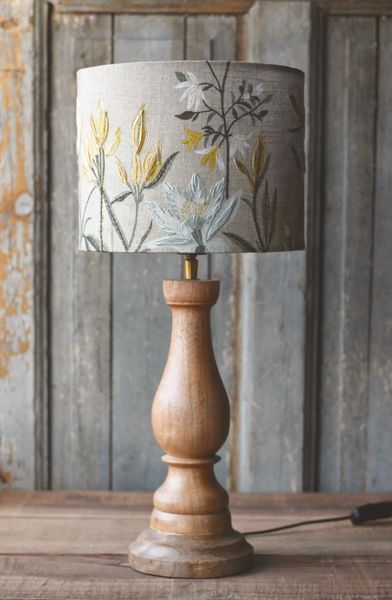 Hovedbilde Eng/Liljer - lampeskjerm