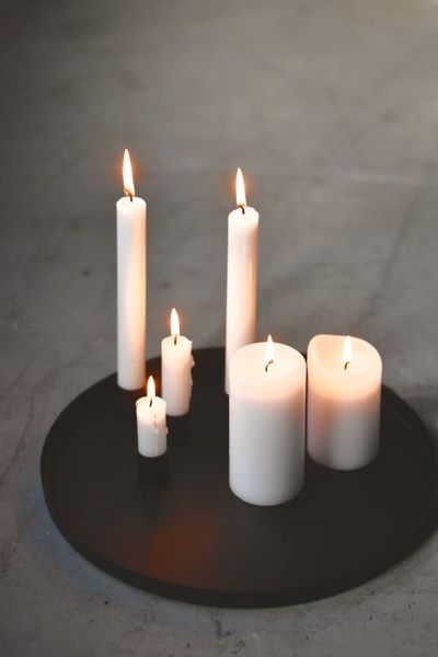 Hovedbilde Sort - Lite rundt fat med ...