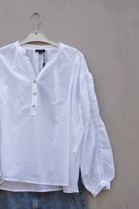 Hovedbilde Hvit - Aura Bomullsbluse