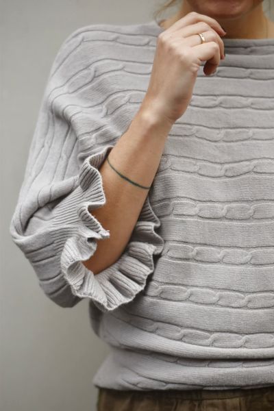 Hovedbilde Taupe - Malva 3/4 Genser