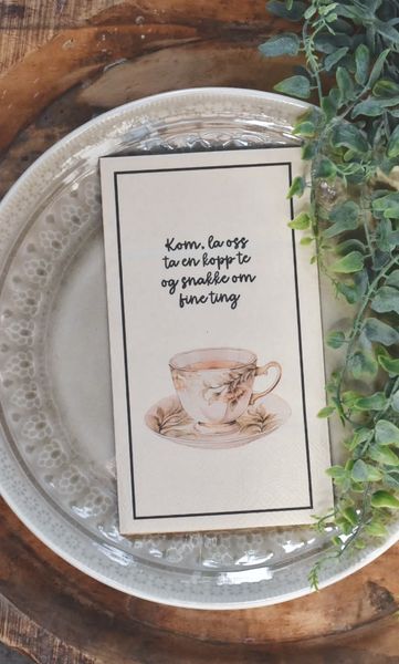 Hovedbilde Tekopp  - Buffet Serviett