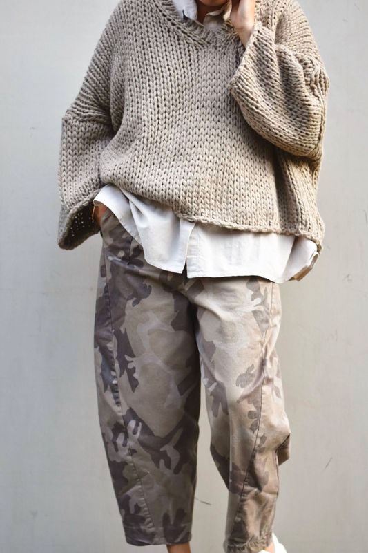 Beige Camo - Beryl Bukse