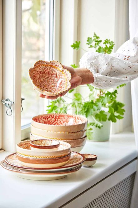 Hovedbilde Aris Clay Scalloped Skål ...