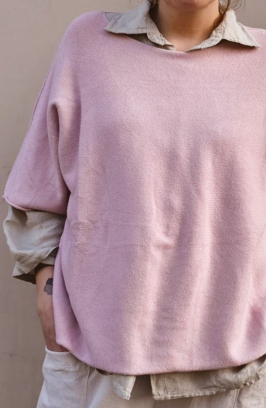 Rosa - Melina Strikkegenser