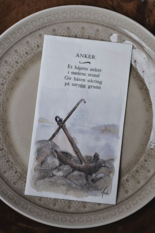 Anker - Buffet Serviett
