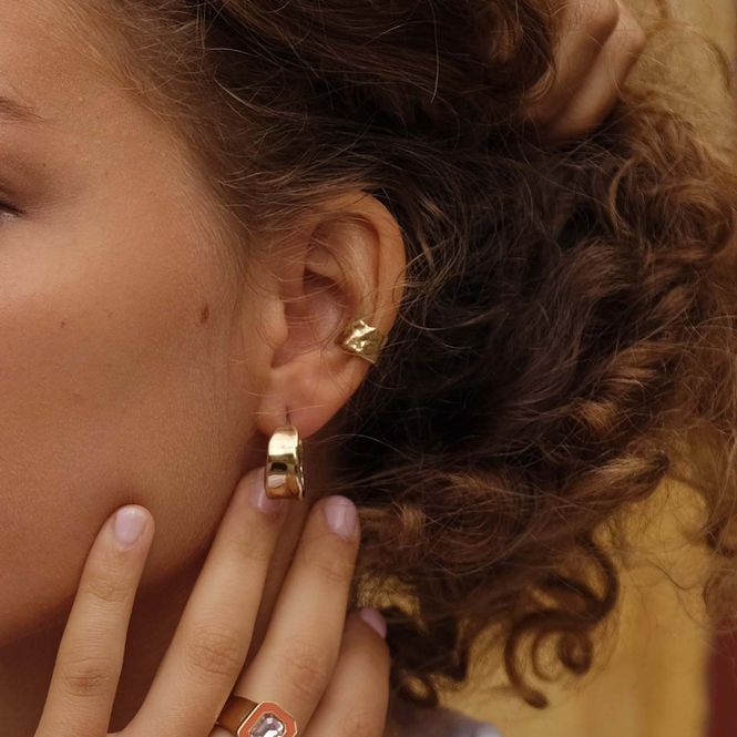 Hovedbilde Ear cuff, Sculptured G