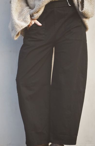 Hovedbilde Sort - Box Mood Bomullsbukse