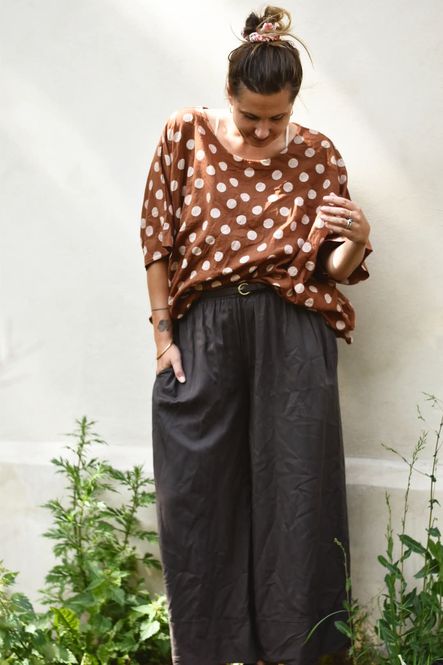 Hovedbilde Mocha - Lucca Tencel Bukse