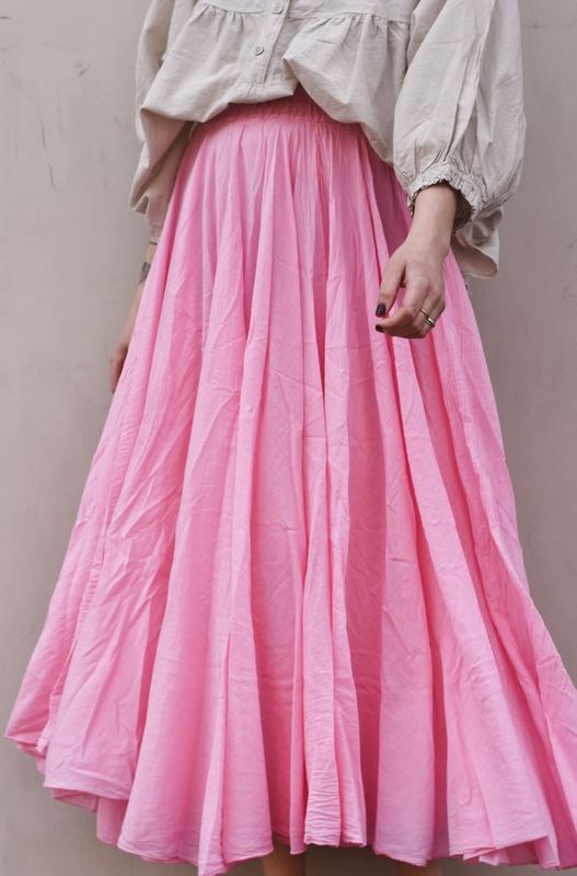 Powder Pink - Beba Flow Skjørt