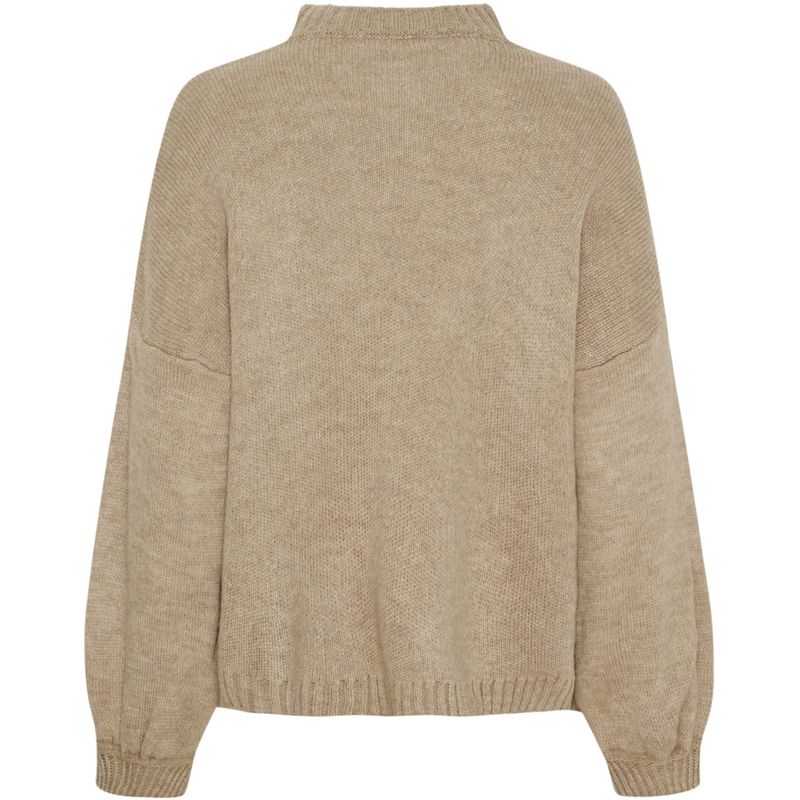 Beige - Aria Strikkegenser