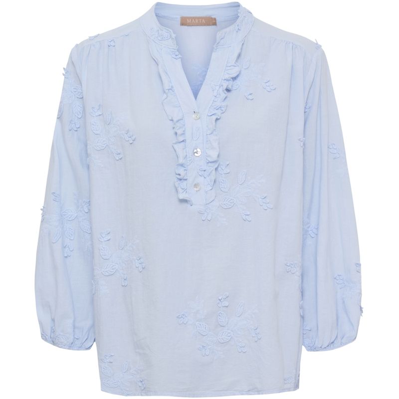 Cielo - Annika Bomulls Bluse