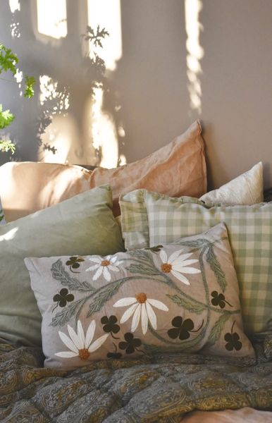 Hovedbilde Margeritter - brodert ...