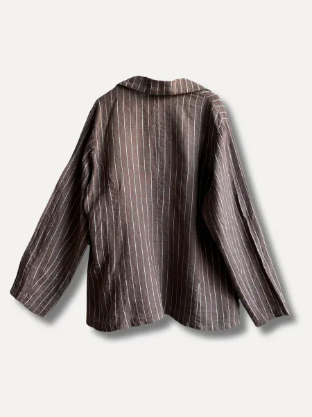 Hovedbilde Brun striper - Bee Lin Jakke