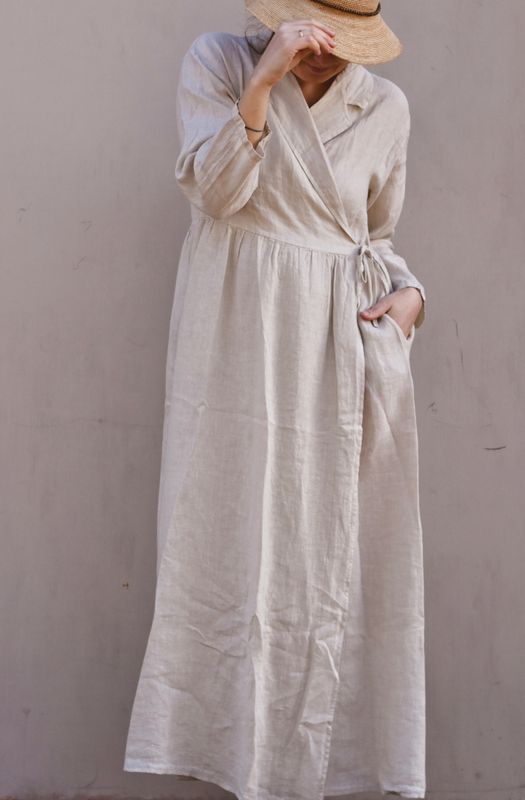 Beige - Marta Lin Kjole