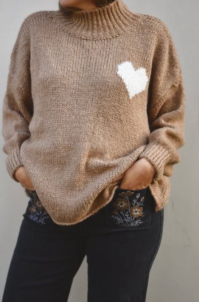 Hovedbilde Camel - Cedar Strikket Genser