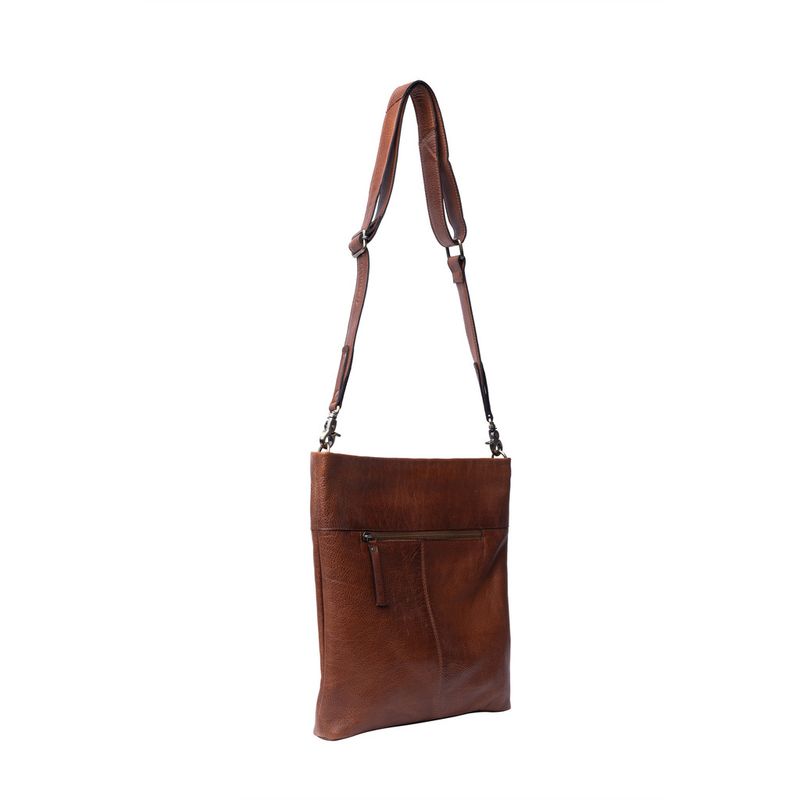 Walnut - Olea Stor Crossover Skinnveske