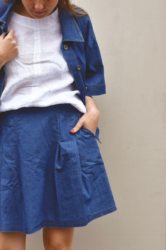 Medium Blue - Belisa Jakke
