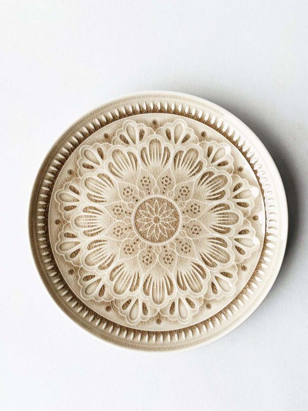 Sand - Valborg Tallerken 20,5 cm