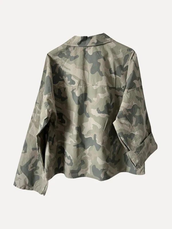 Grønn - Camo Skjorte