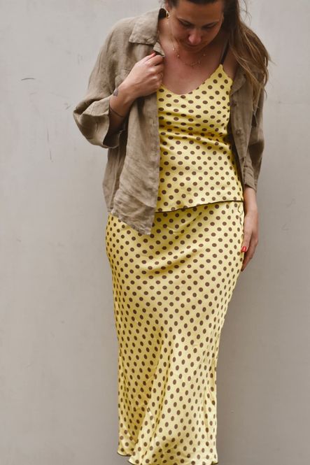 Hovedbilde Gul - Dot Glammy Topp