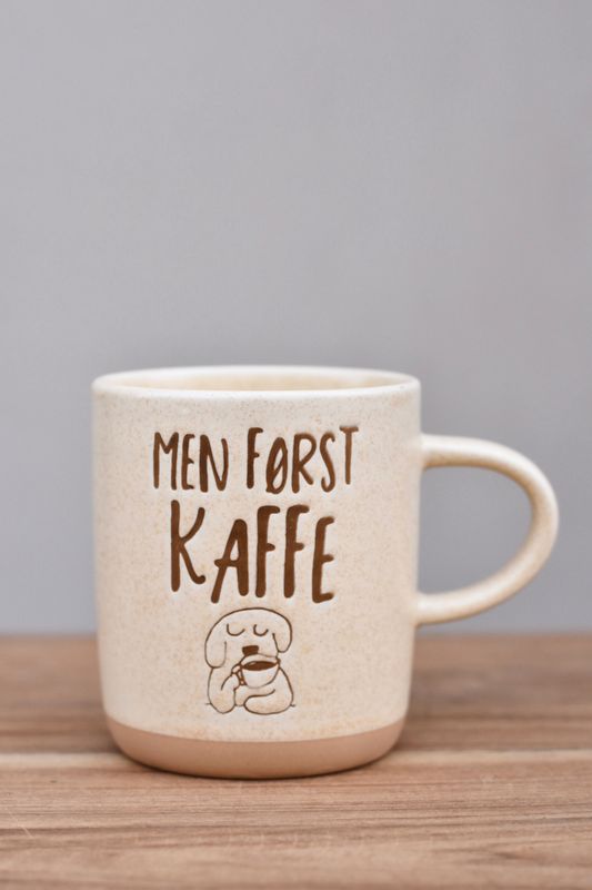 «Men Først Kaffe» Krus