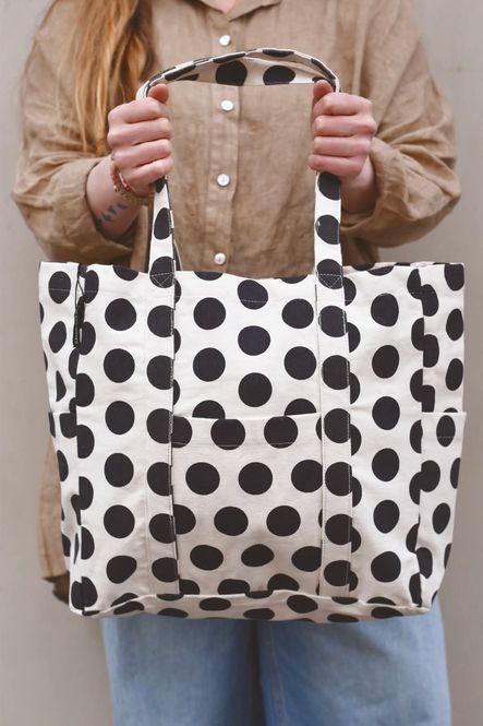 Hovedbilde Sort - Nella Canvas Veske