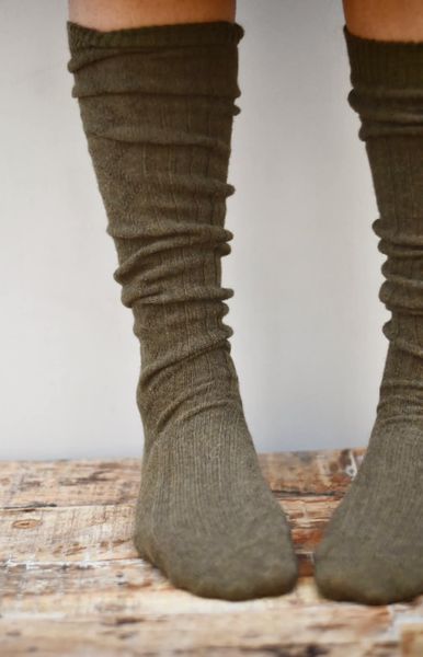 Hovedbilde Mose - 2 pk Knestrømper