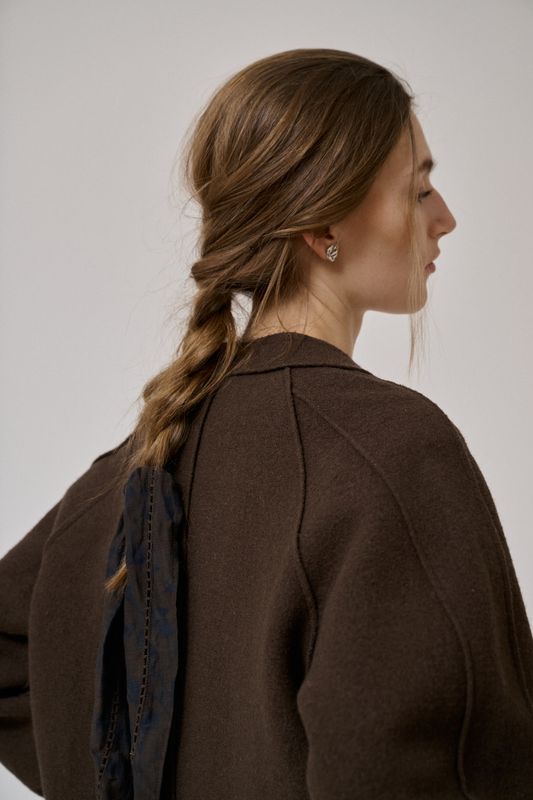 Brown - Ea ls knit jumper