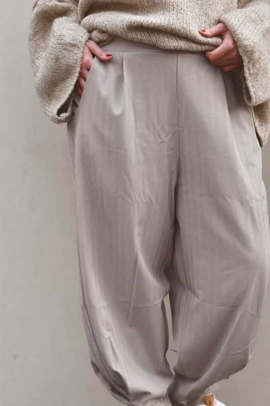 Dark Beige - Zelia Bukse