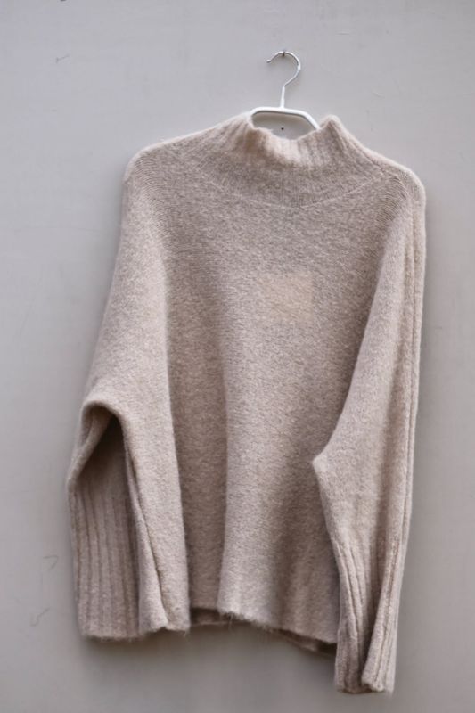 Beige - Erica Strikkegenser