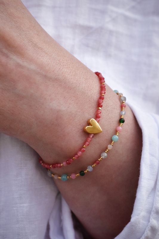 Cherry Quartz - Lulu Rosie Armbånd