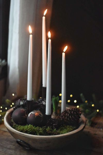 Hovedbilde Sort - Adventsstake 16×20 cm