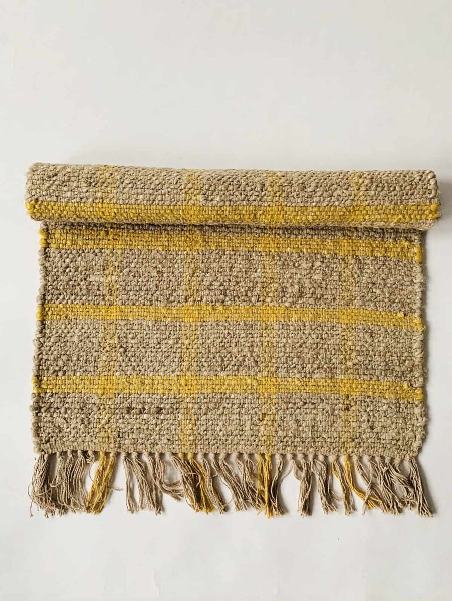 Natur/gul - Jute Rye