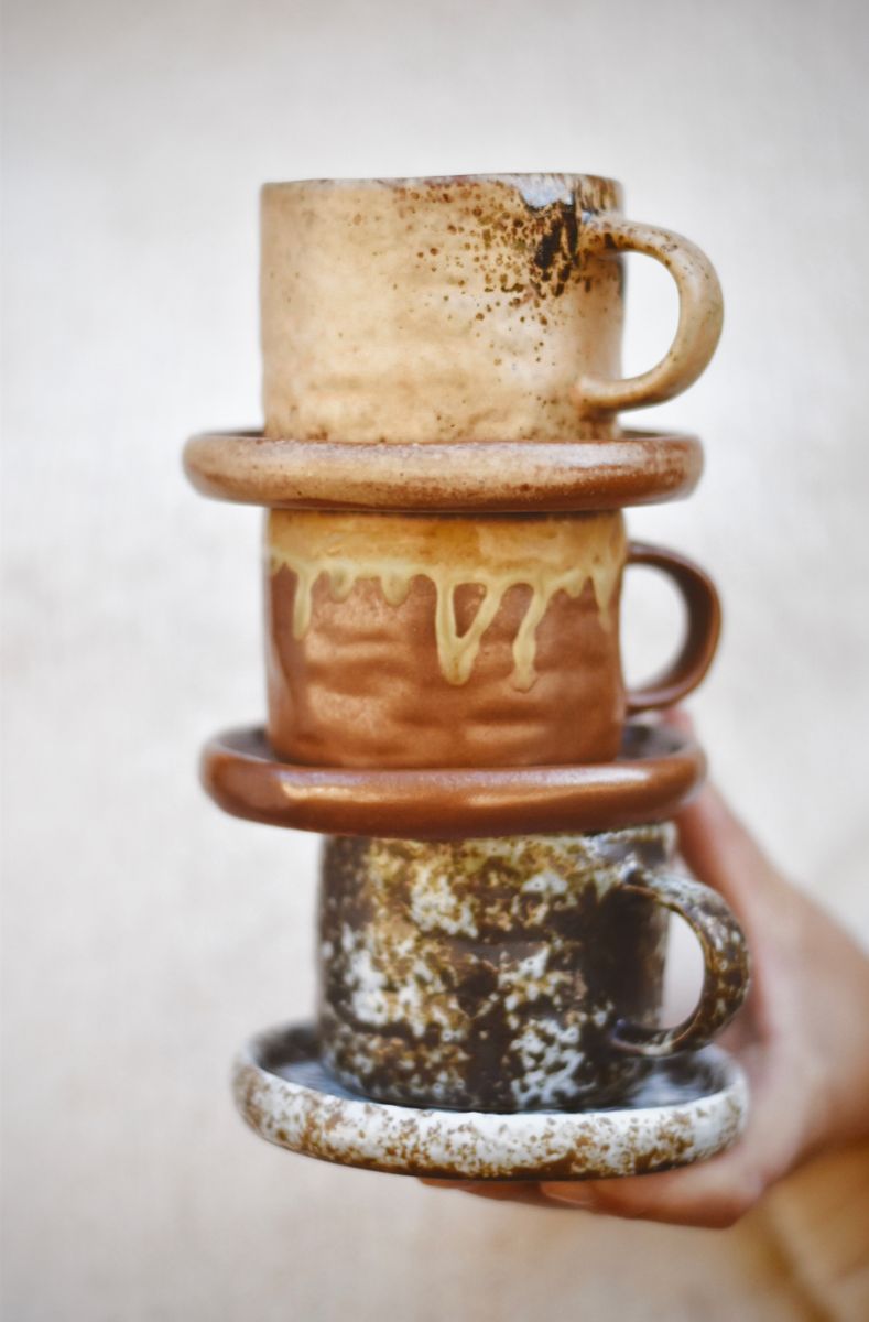 Rust - Krus m. Skål