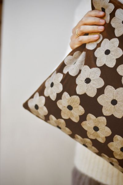 Hovedbilde Brun Daisy Putetrekk 40 x60 ...