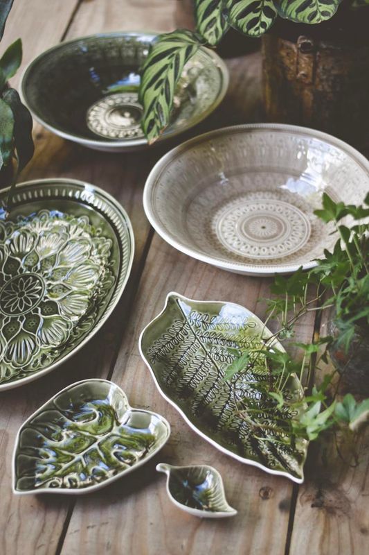 Grønn - Valborg Serveringsfat