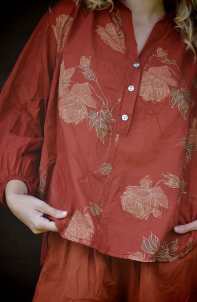 Hovedbilde Varm rød - Asta Bluse 