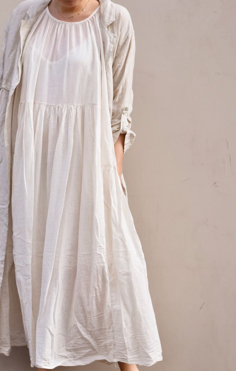 Kremhvit - Summi Kjole