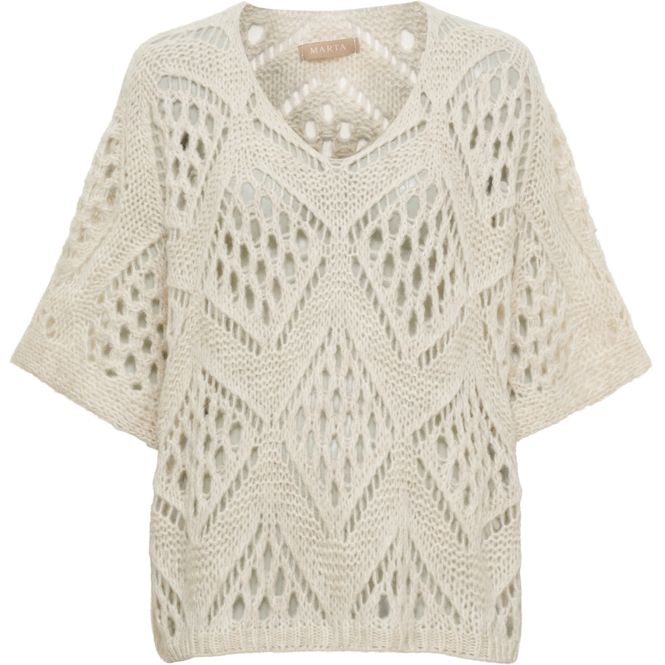 Hovedbilde Beige - Nieve Strikket Topp