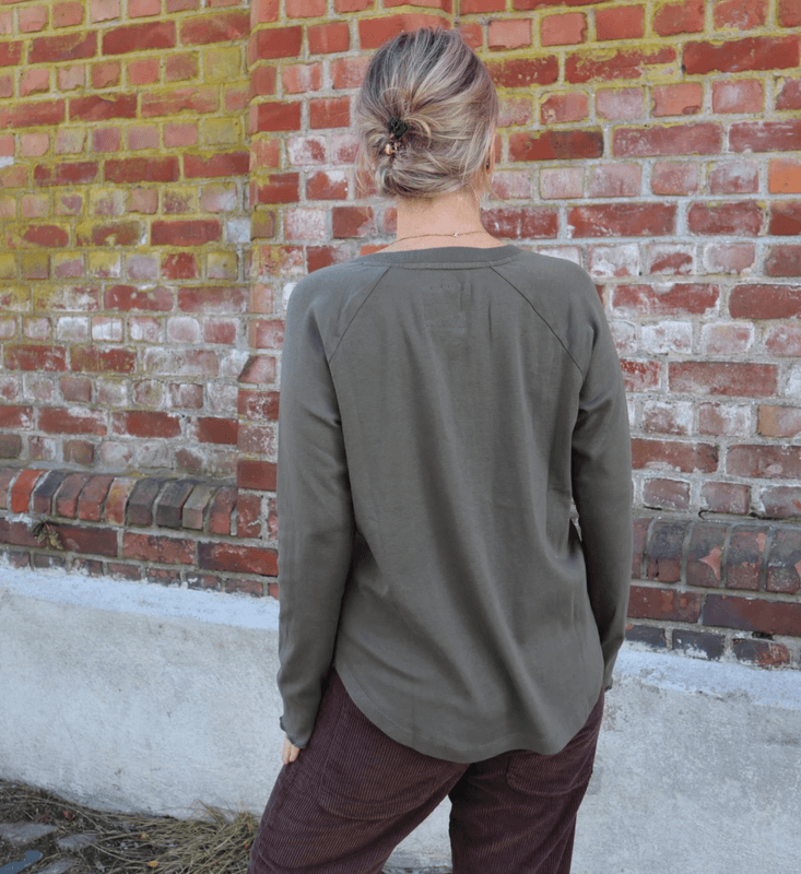 Grønn - Gabrielle Bomulls Genser