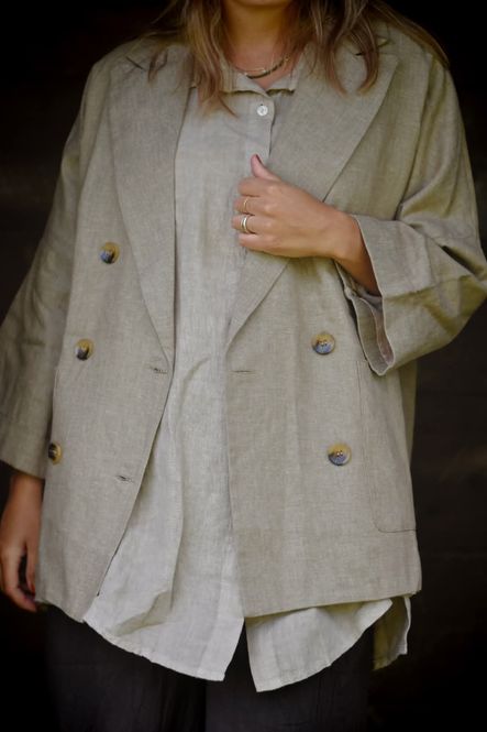 Hovedbilde Mørk Sand - Nanna Blazer