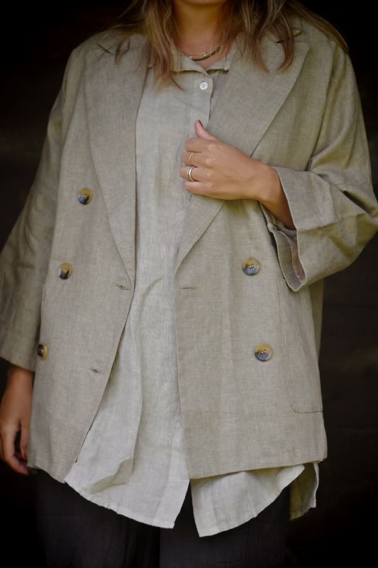 Mørk Sand - Nanna Blazer